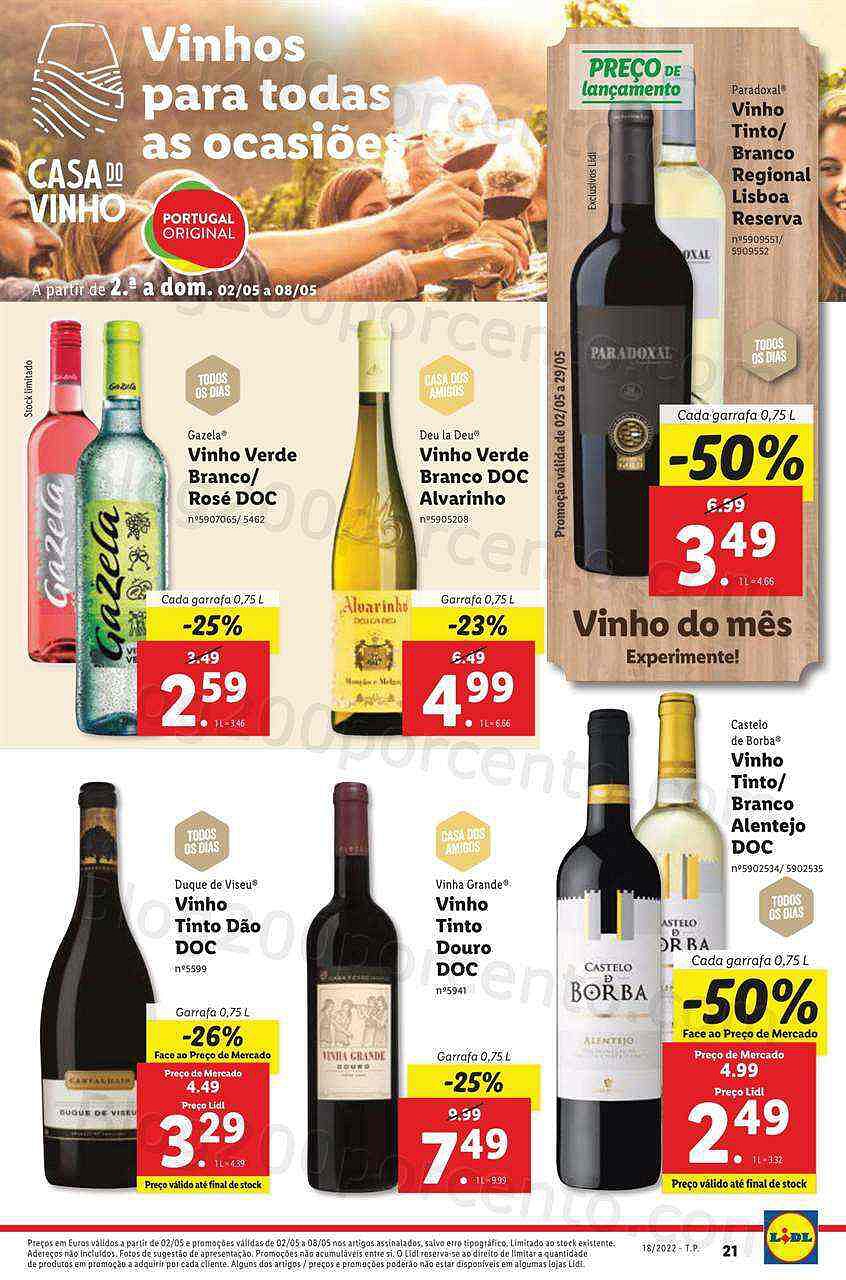 Antevisão Folheto LIDL Promoções de 2 a 8 maio