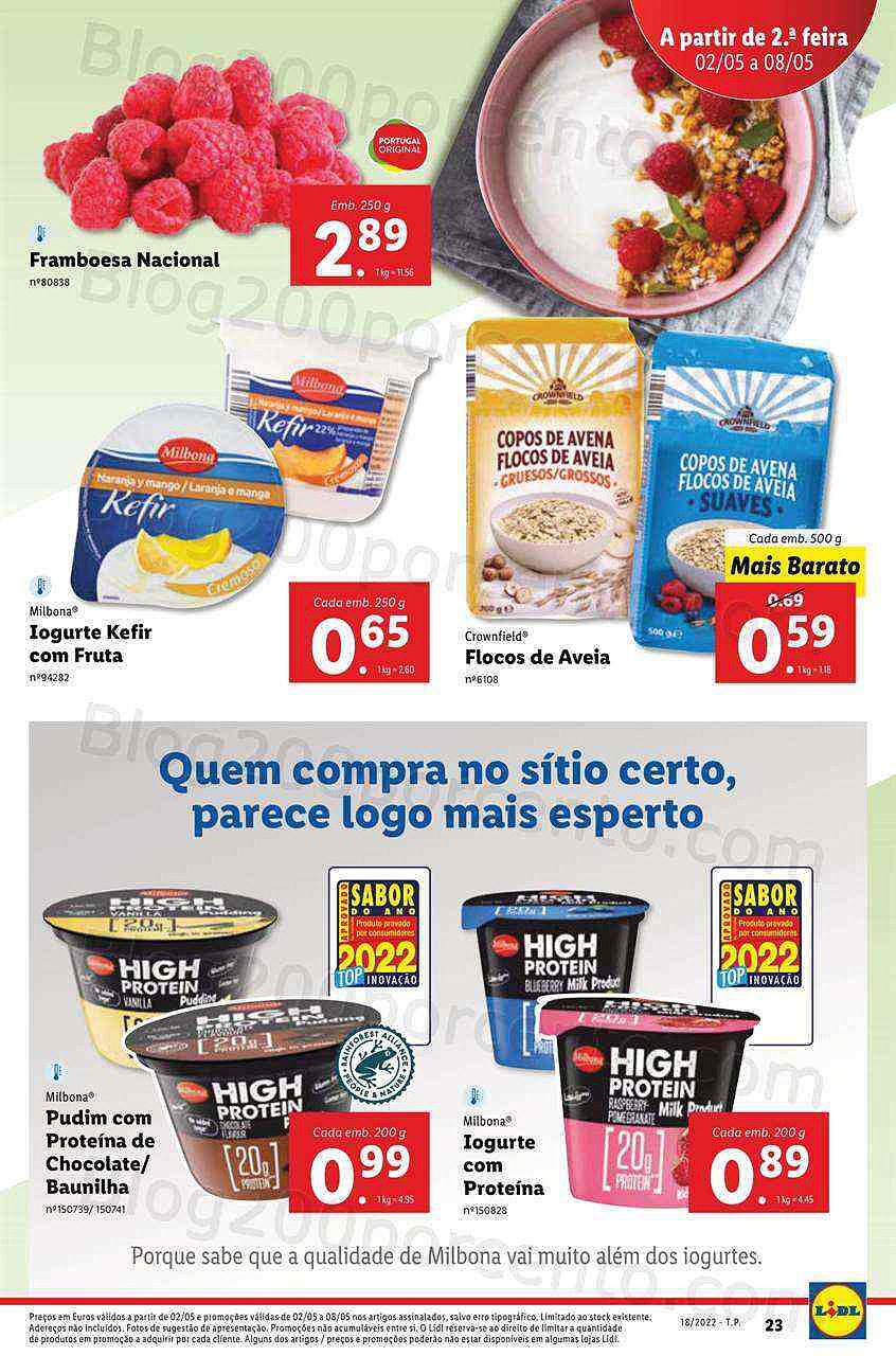 Antevisão Folheto LIDL Promoções de 2 a 8 maio