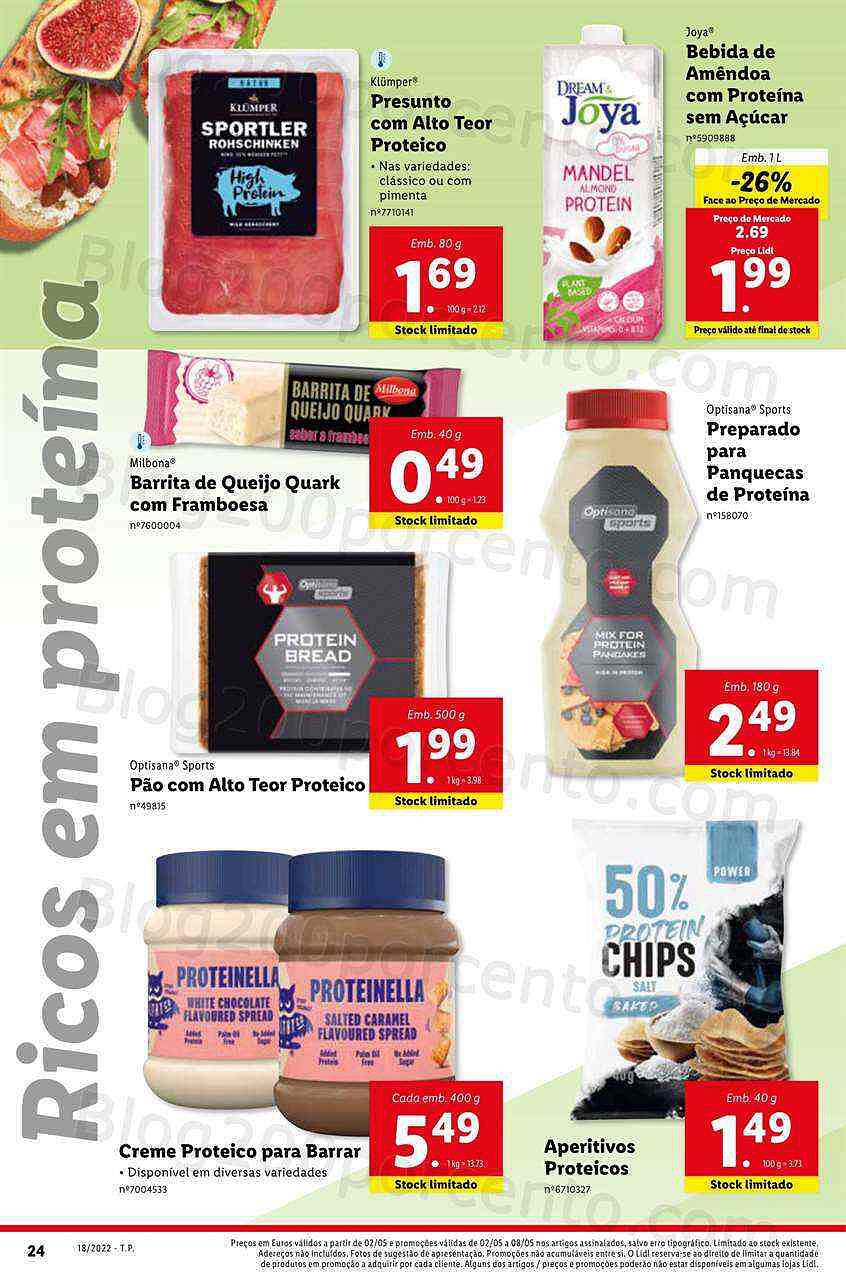 Antevisão Folheto LIDL Promoções de 2 a 8 maio
