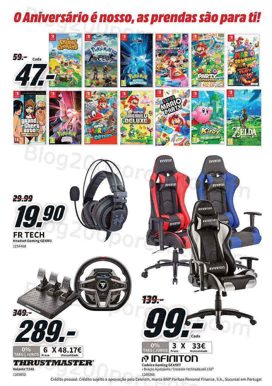 Antevisão Folheto MEDIA MARKT Promoções de 20 a 27 abril