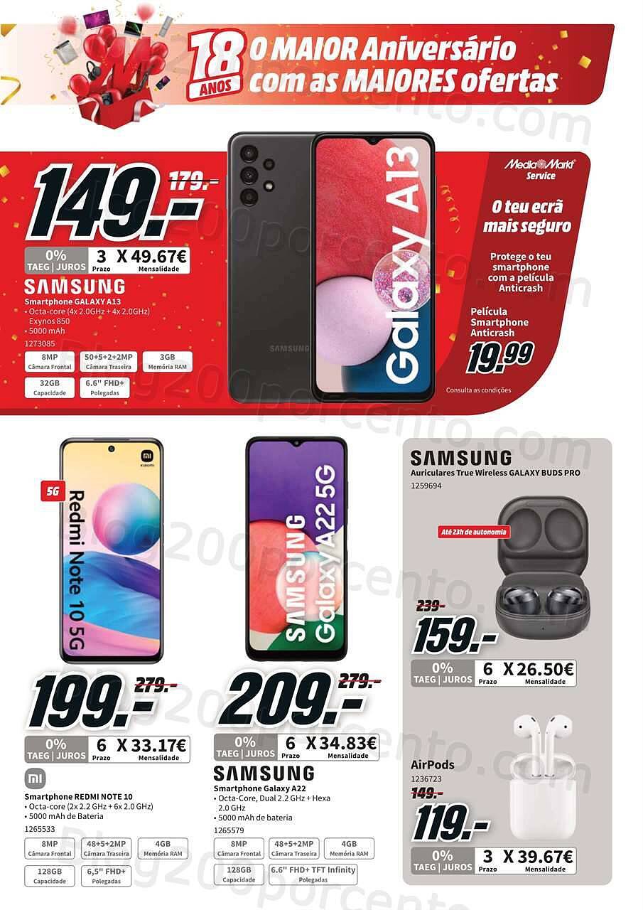 Antevisão Folheto MEDIA MARKT Promoções de 20 a 27 abril