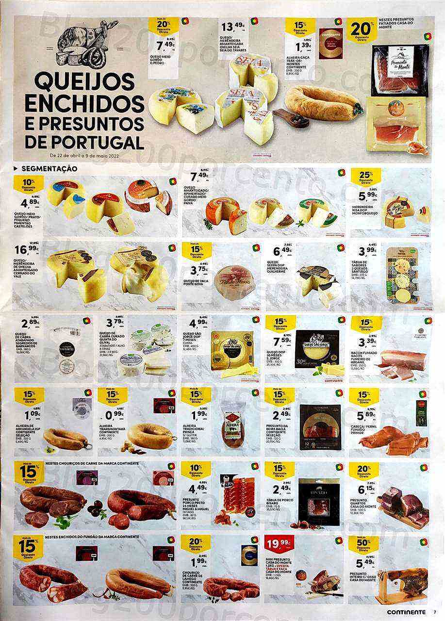 Antevisão Folheto CONTINENTE Promoções de 26 abril a 2 maio