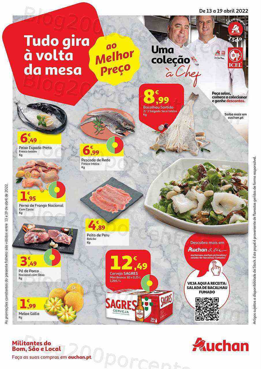 Antevisão Folheto AUCHAN 13 a 19 abril