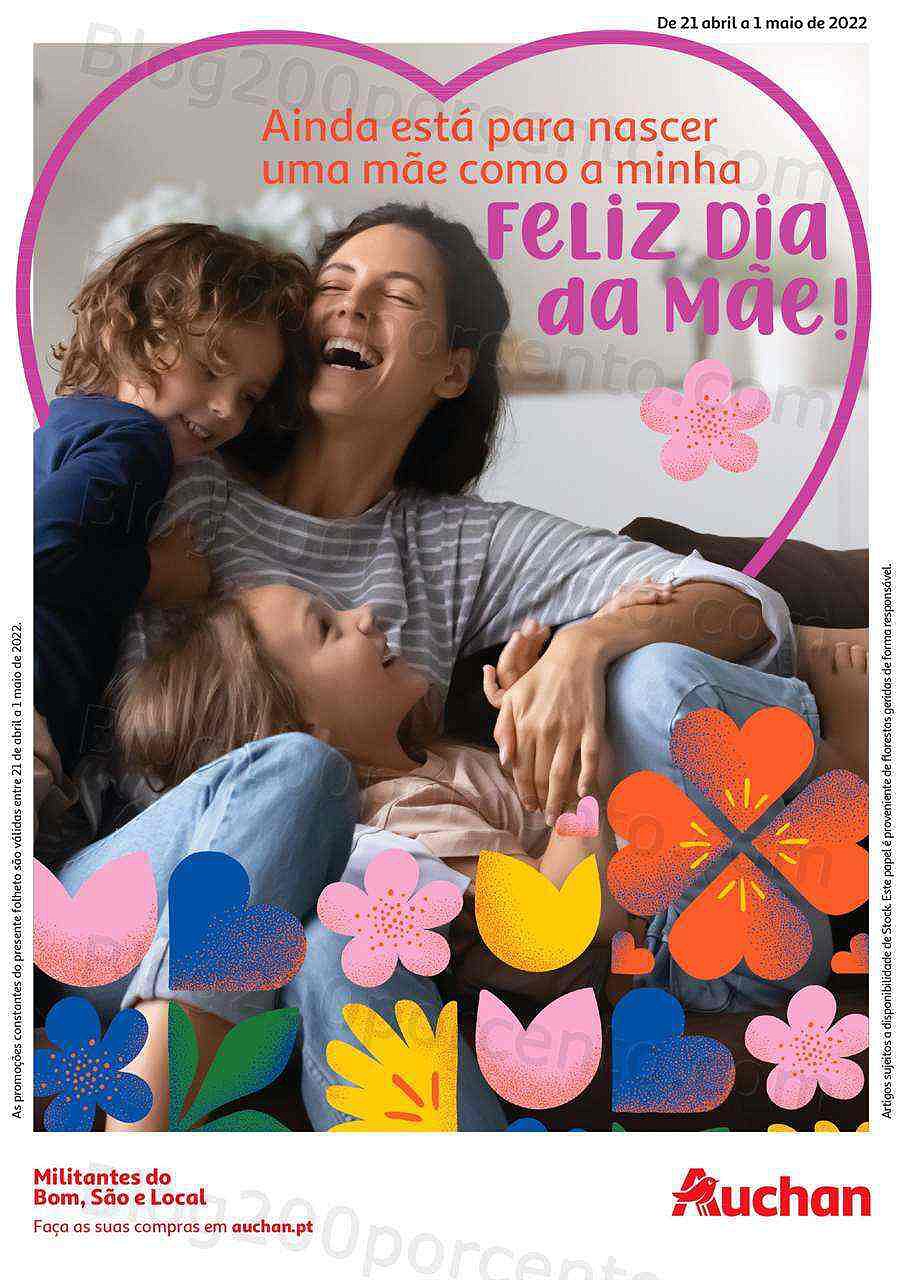 Antevisão Folheto AUCHAN Dia da Mãe