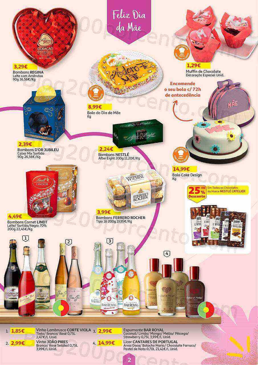 Antevisão Folheto AUCHAN Dia da Mãe