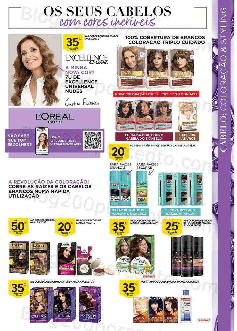 Antevisão Folheto CONTINENTE Beleza 19 abril a 1 maio