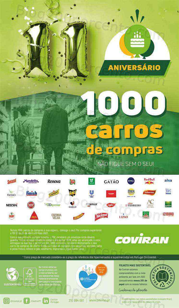 Antevisão Folheto COVIRAN 26 abril a 8 maio