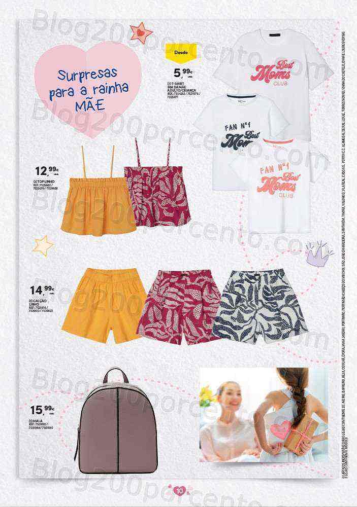 Antevisão Folheto CONTINENTE Dia da Mãe 19 abril a 1 maio