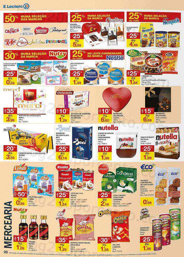 Antevisão Folheto E-LECLERC Promoções de 19 a 27 abril