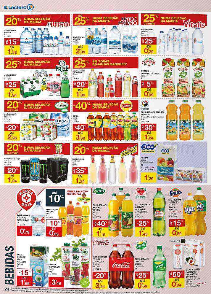 Antevisão Folheto E-LECLERC Promoções de 19 a 27 abril
