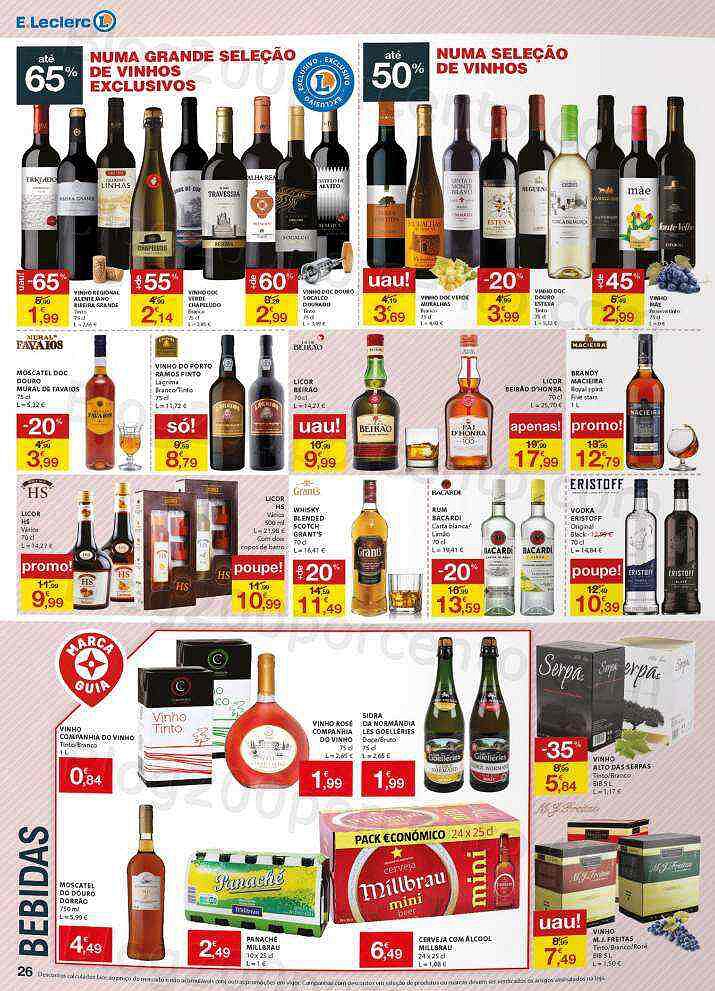 Antevisão Folheto E-LECLERC Promoções de 19 a 27 abril