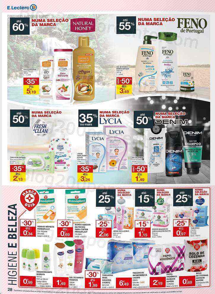 Antevisão Folheto E-LECLERC Promoções de 19 a 27 abril