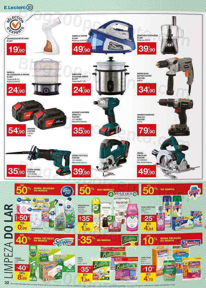 Antevisão Folheto E-LECLERC Promoções de 19 a 27 abril