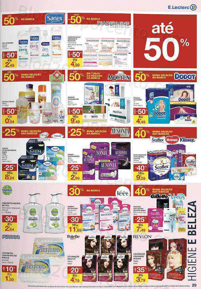 Antevisão Folheto E-LECLERC Promoções de 5 a 11 maio