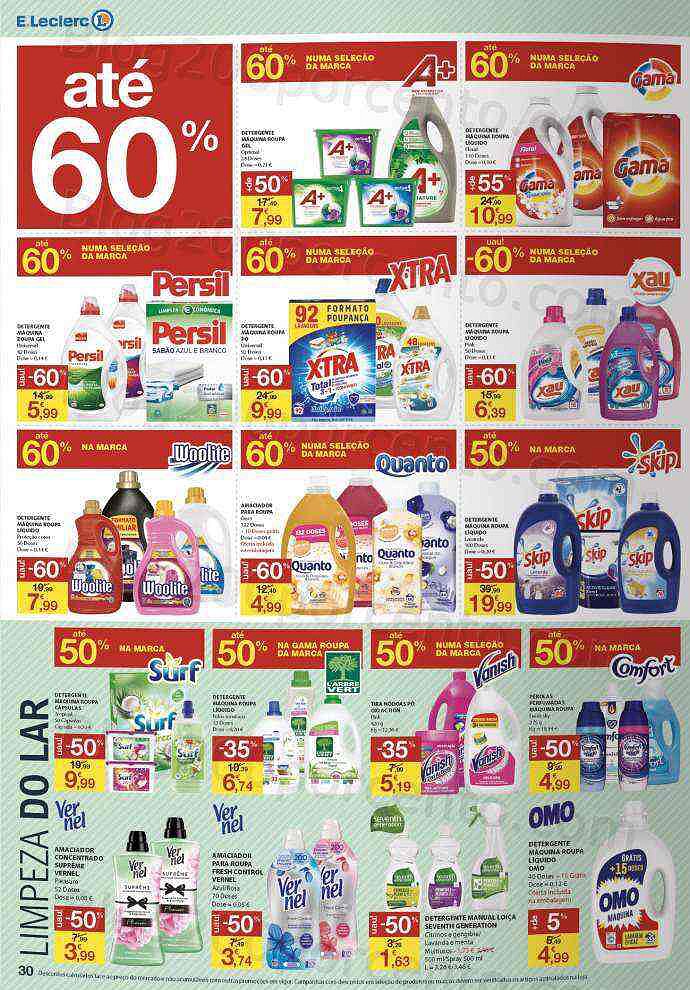 Antevisão Folheto E-LECLERC Promoções de 5 a 11 maio
