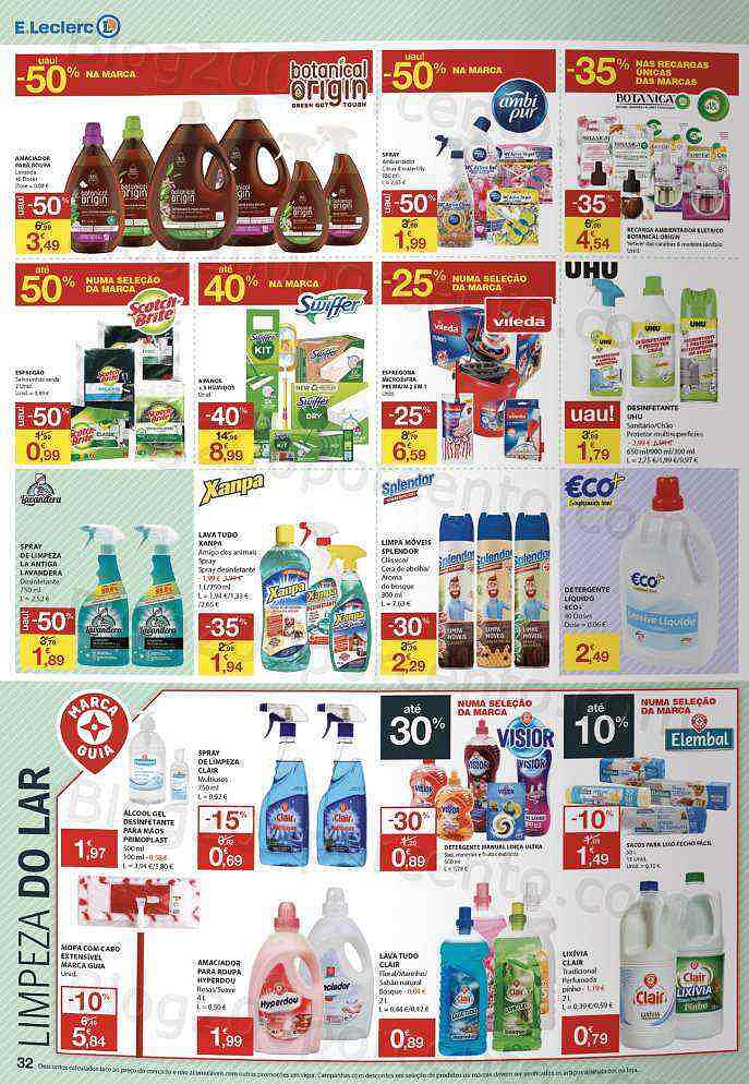 Antevisão Folheto E-LECLERC Promoções de 5 a 11 maio