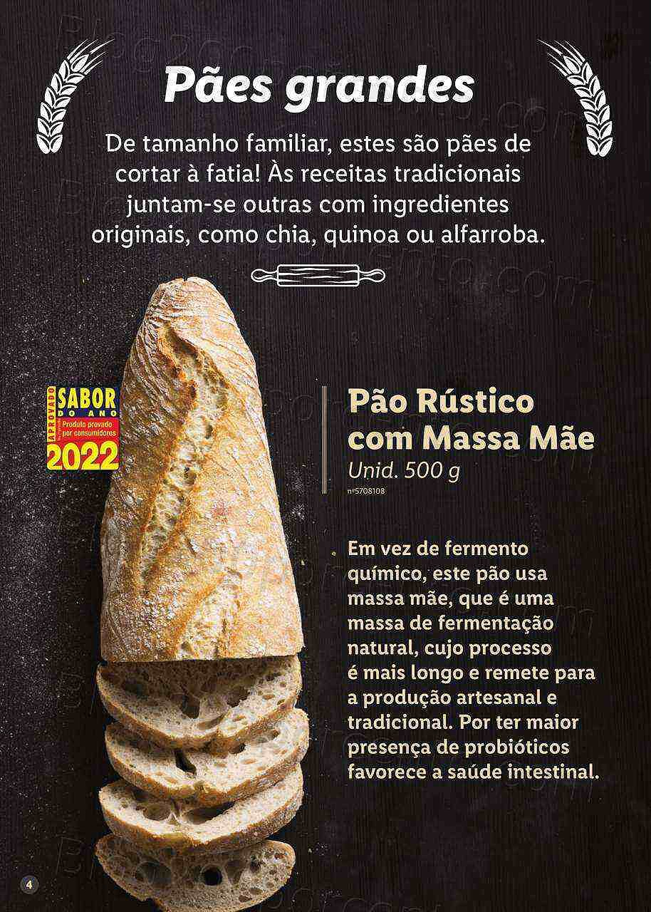 Antevisão Folheto LIDL Especial Padaria e Pastelaria