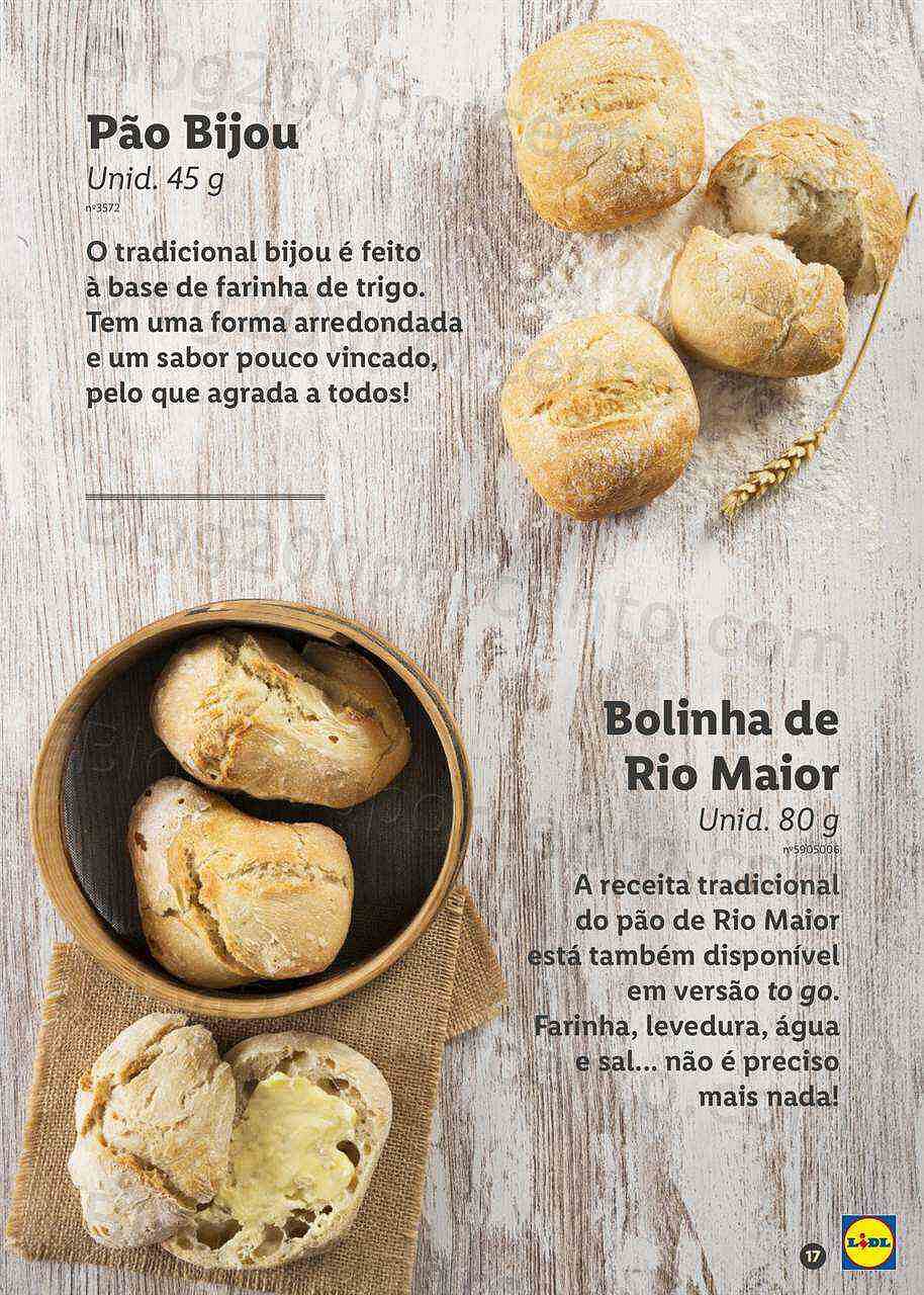 Antevisão Folheto LIDL Especial Padaria e Pastelaria