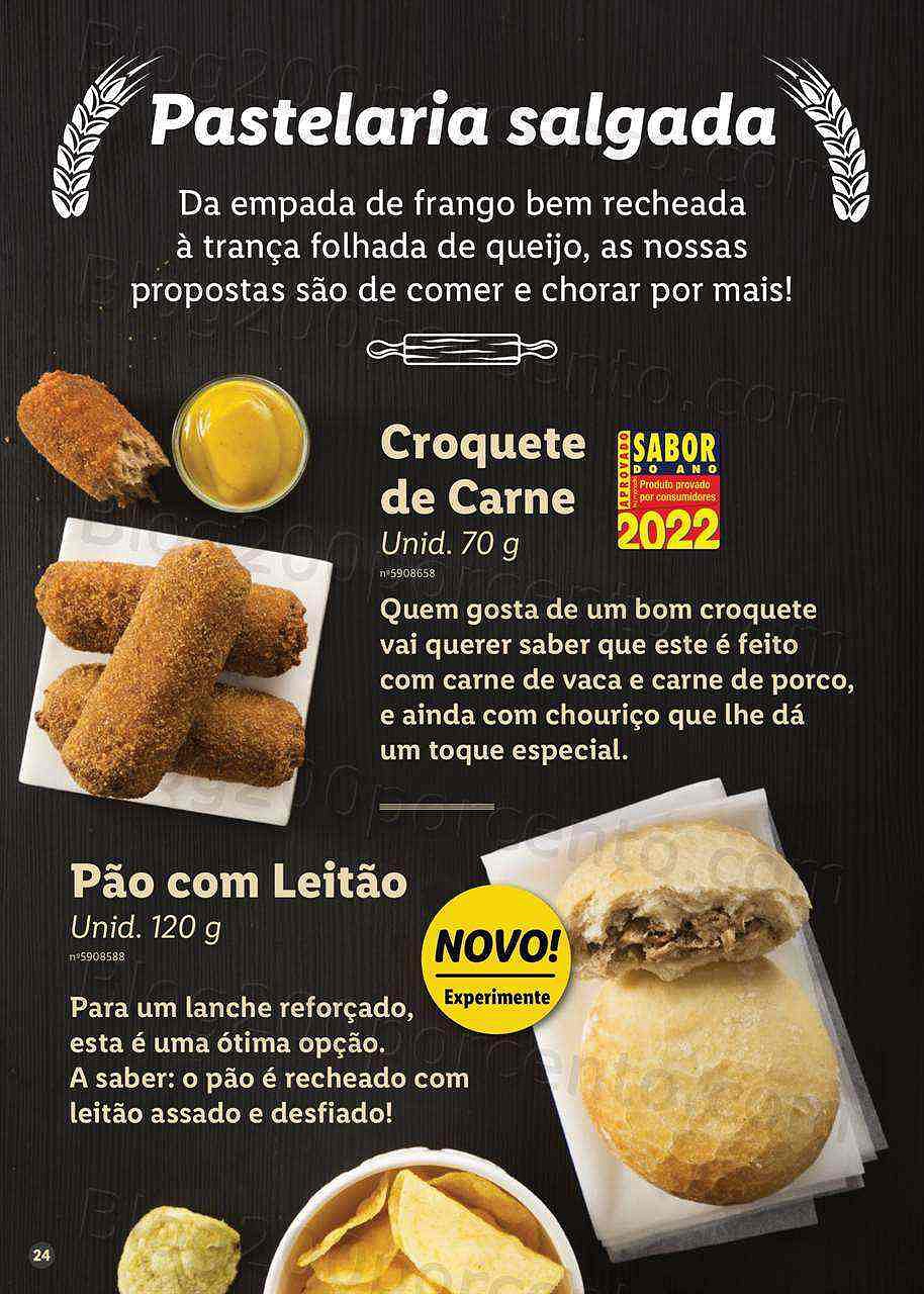 Antevisão Folheto LIDL Especial Padaria e Pastelaria