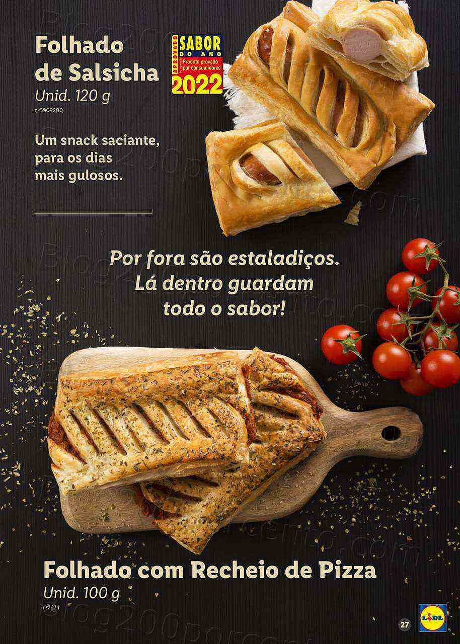 Antevisão Folheto LIDL Especial Padaria e Pastelaria