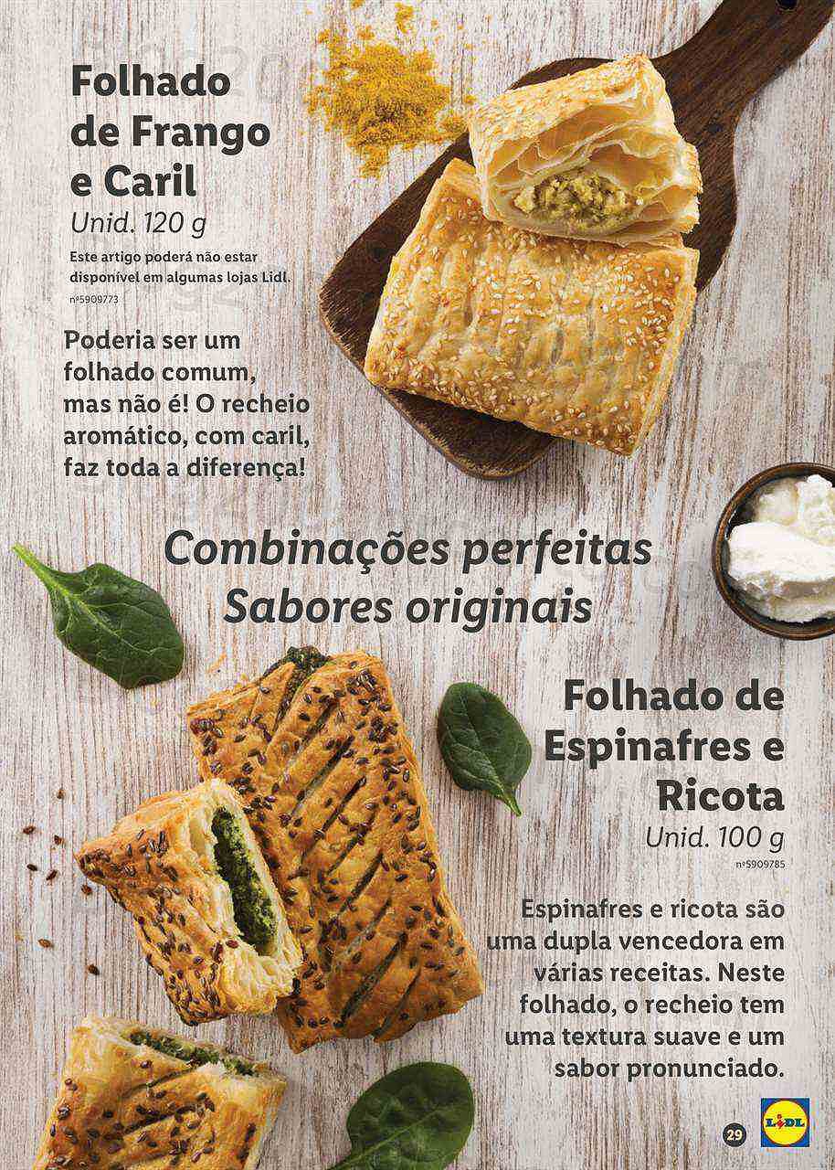 Antevisão Folheto LIDL Especial Padaria e Pastelaria