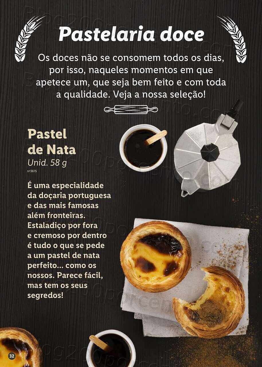 Antevisão Folheto LIDL Especial Padaria e Pastelaria