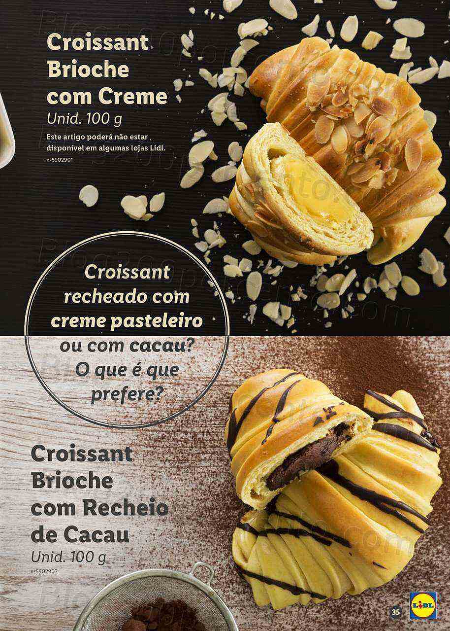 Antevisão Folheto LIDL Especial Padaria e Pastelaria