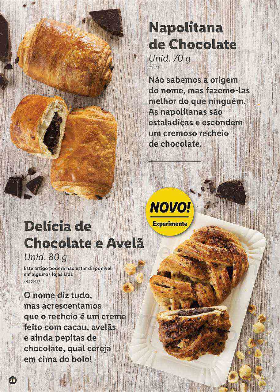 Antevisão Folheto LIDL Especial Padaria e Pastelaria