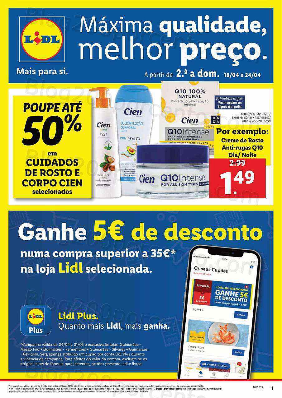 Antevisão Folheto LIDL Especial Semanal
