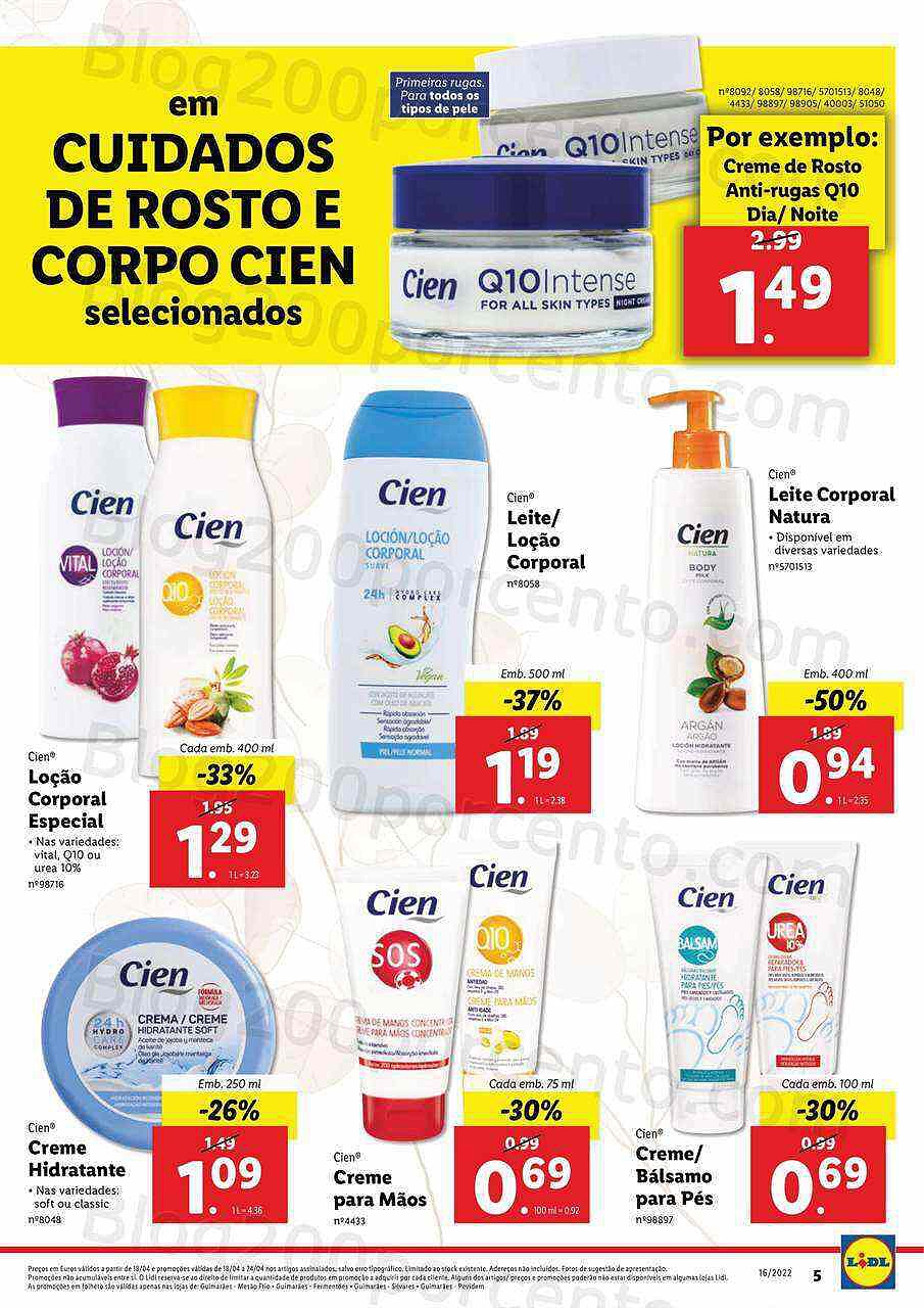 Antevisão Folheto LIDL Especial Semanal