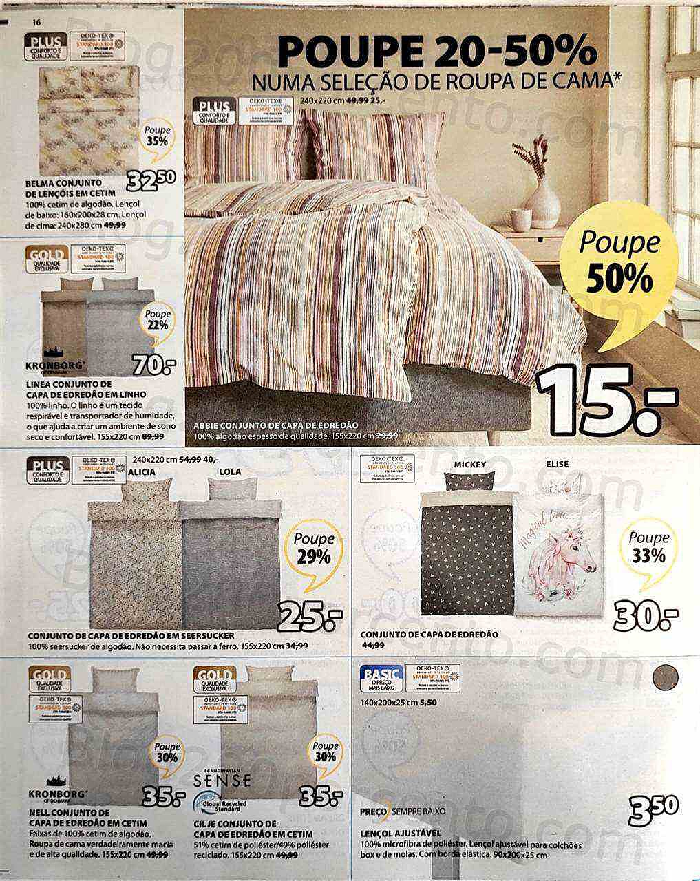 Antevisão Folheto JYSK Promoções de 5 a 18 maio