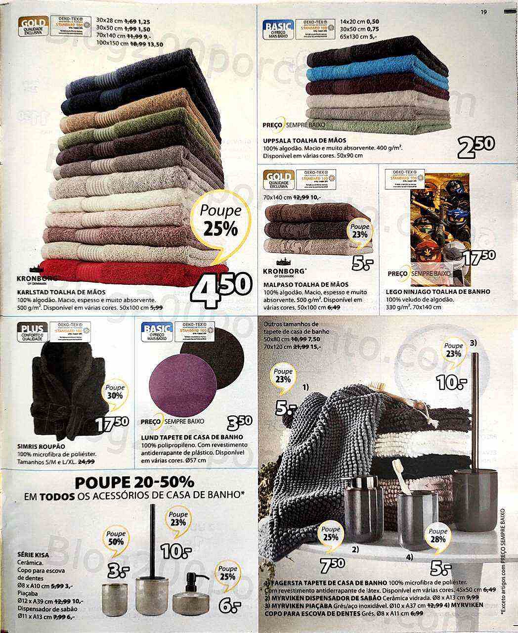 Antevisão Folheto JYSK Promoções de 5 a 18 maio