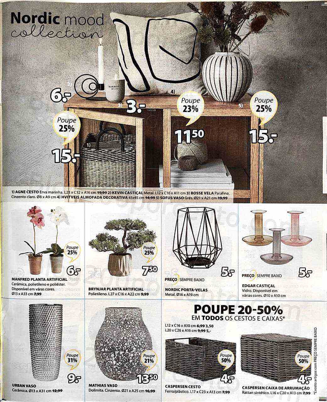 Antevisão Folheto JYSK Promoções de 5 a 18 maio