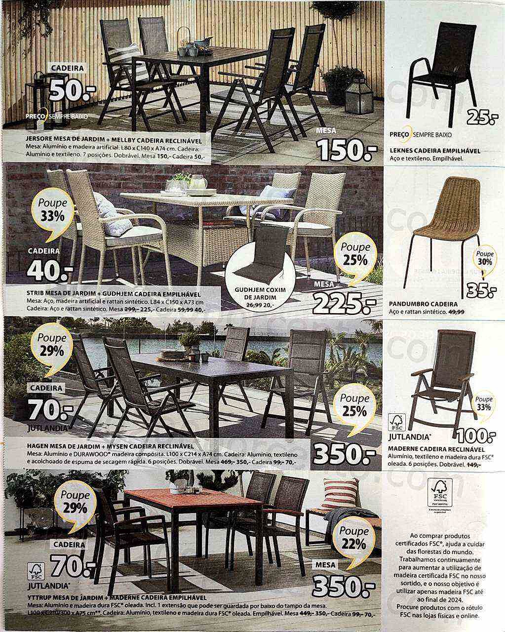 Antevisão Folheto JYSK Promoções de 5 a 18 maio