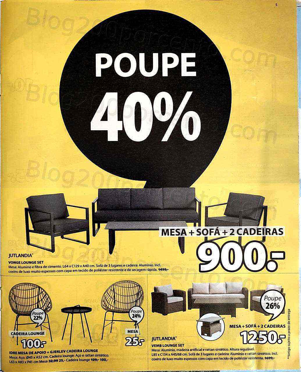 Antevisão Folheto JYSK Promoções de 5 a 18 maio