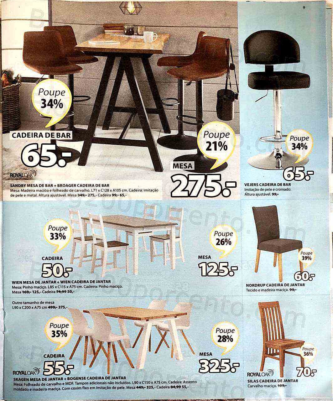 Antevisão Folheto JYSK Promoções de 5 a 18 maio