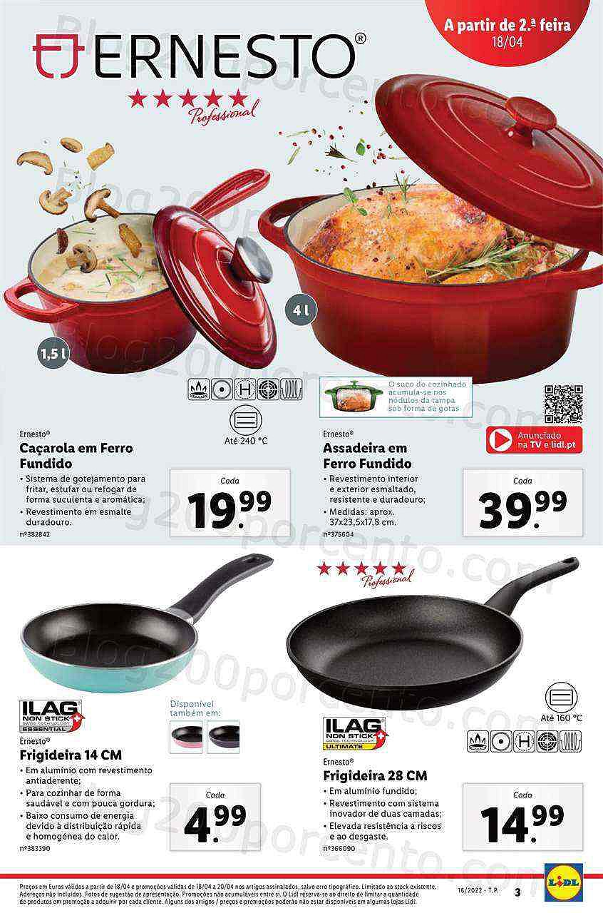 Antevisão Folheto LIDL Edição Digital Promoções de 18 a 24 abril