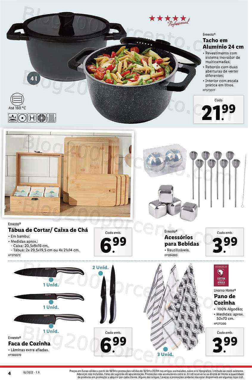 Antevisão Folheto LIDL Edição Digital Promoções de 18 a 24 abril