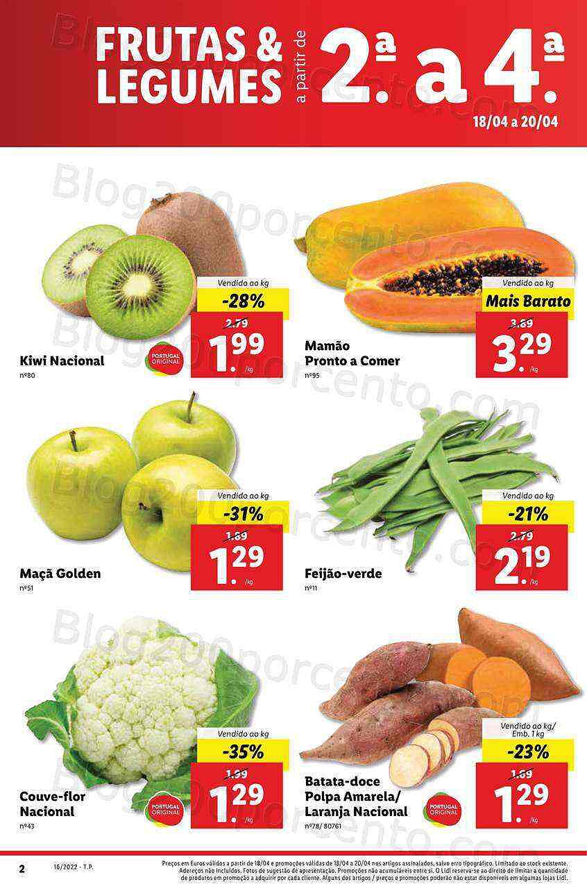 Antevisão Folheto LIDL Edição Digital Promoções de 18 a 24 abril