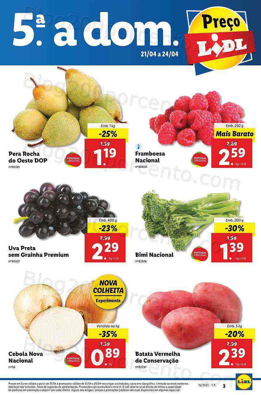 Antevisão Folheto LIDL Edição Digital Promoções de 18 a 24 abril