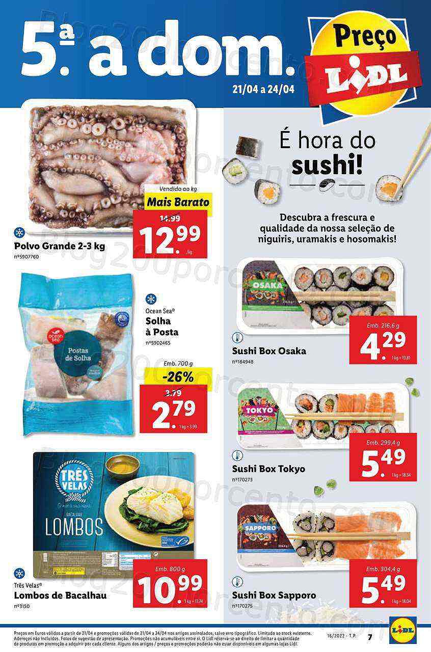 Antevisão Folheto LIDL Edição Digital Promoções de 18 a 24 abril