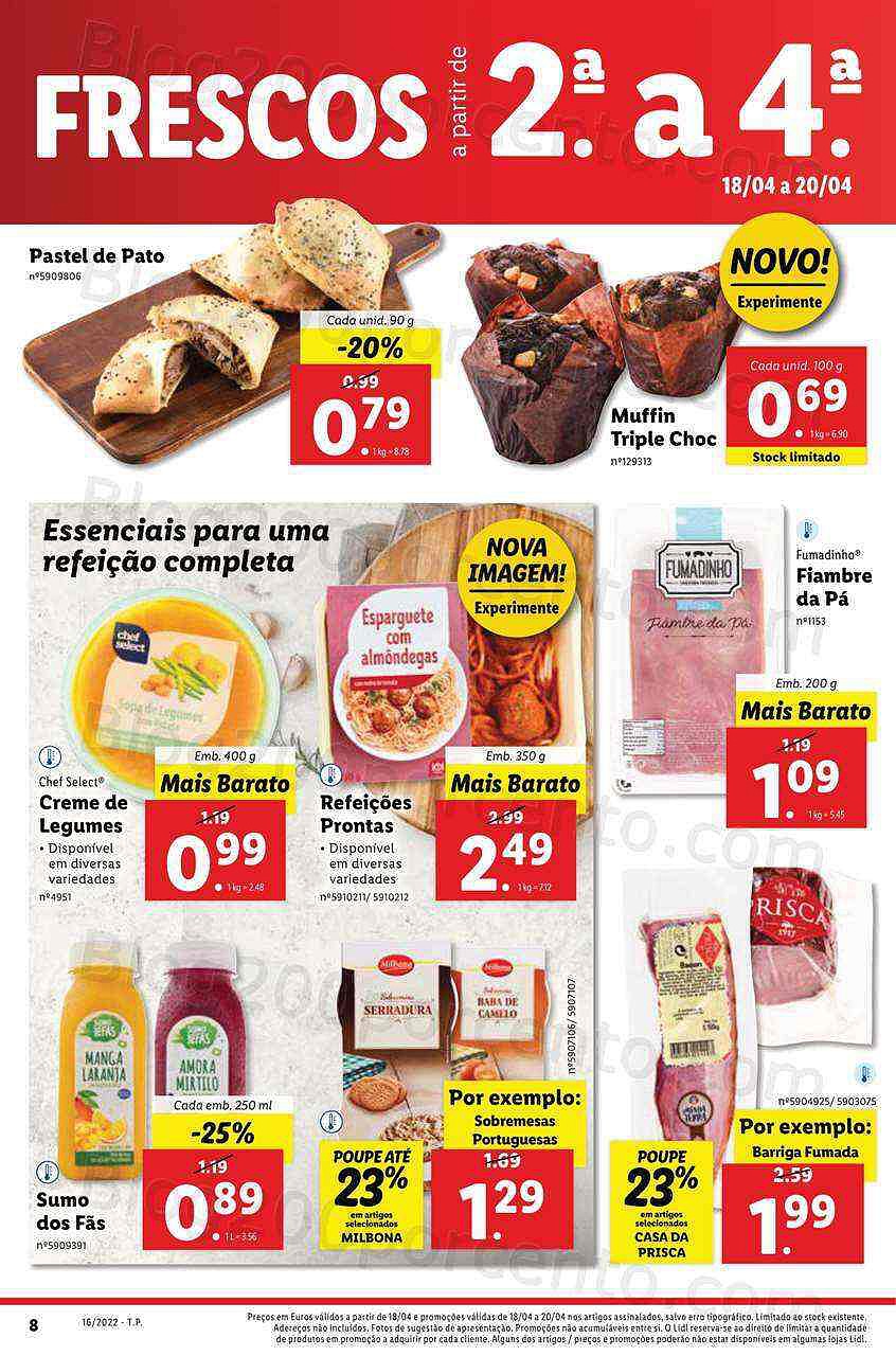 Antevisão Folheto LIDL Edição Digital Promoções de 18 a 24 abril