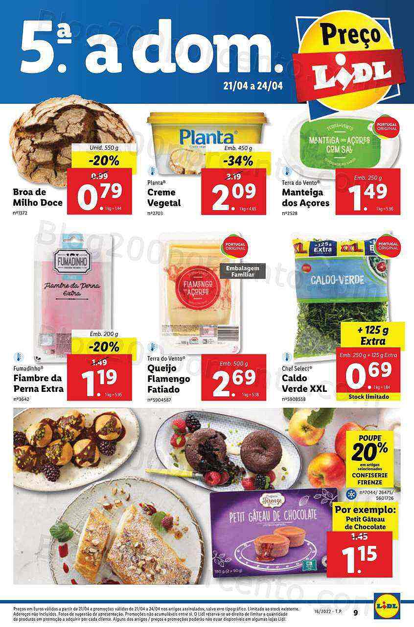Antevisão Folheto LIDL Edição Digital Promoções de 18 a 24 abril