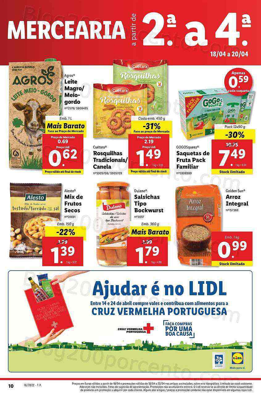 Antevisão Folheto LIDL Edição Digital Promoções de 18 a 24 abril