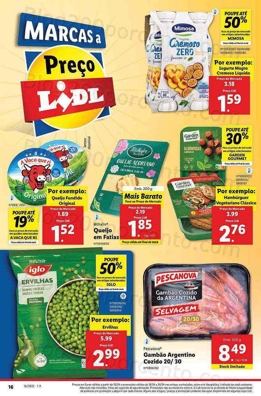 Antevisão Folheto LIDL Edição Digital Promoções de 18 a 24 abril