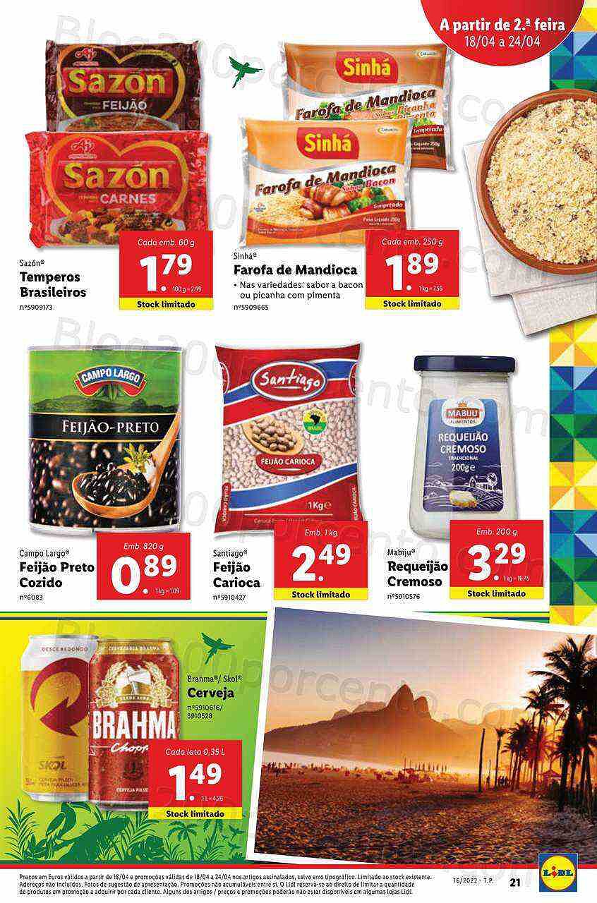 Antevisão Folheto LIDL Edição Digital Promoções de 18 a 24 abril