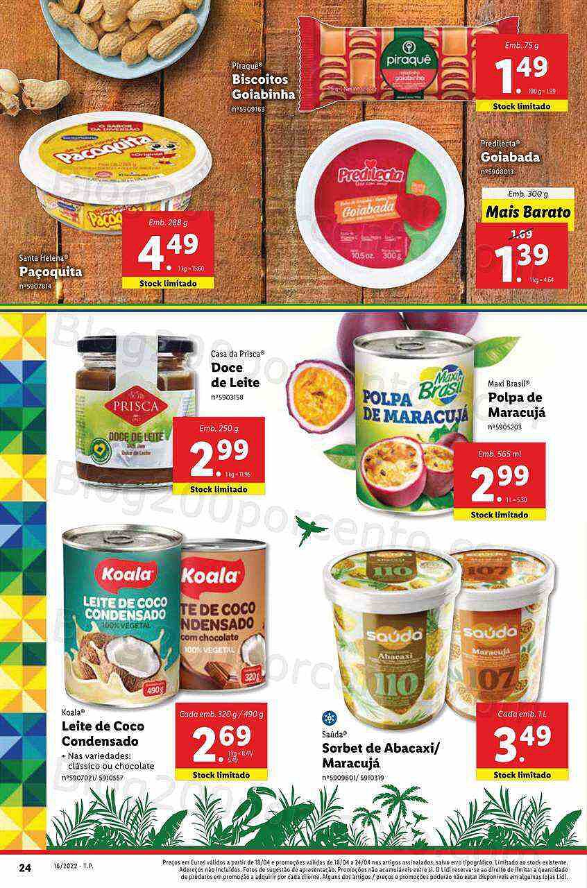Antevisão Folheto LIDL Edição Digital Promoções de 18 a 24 abril