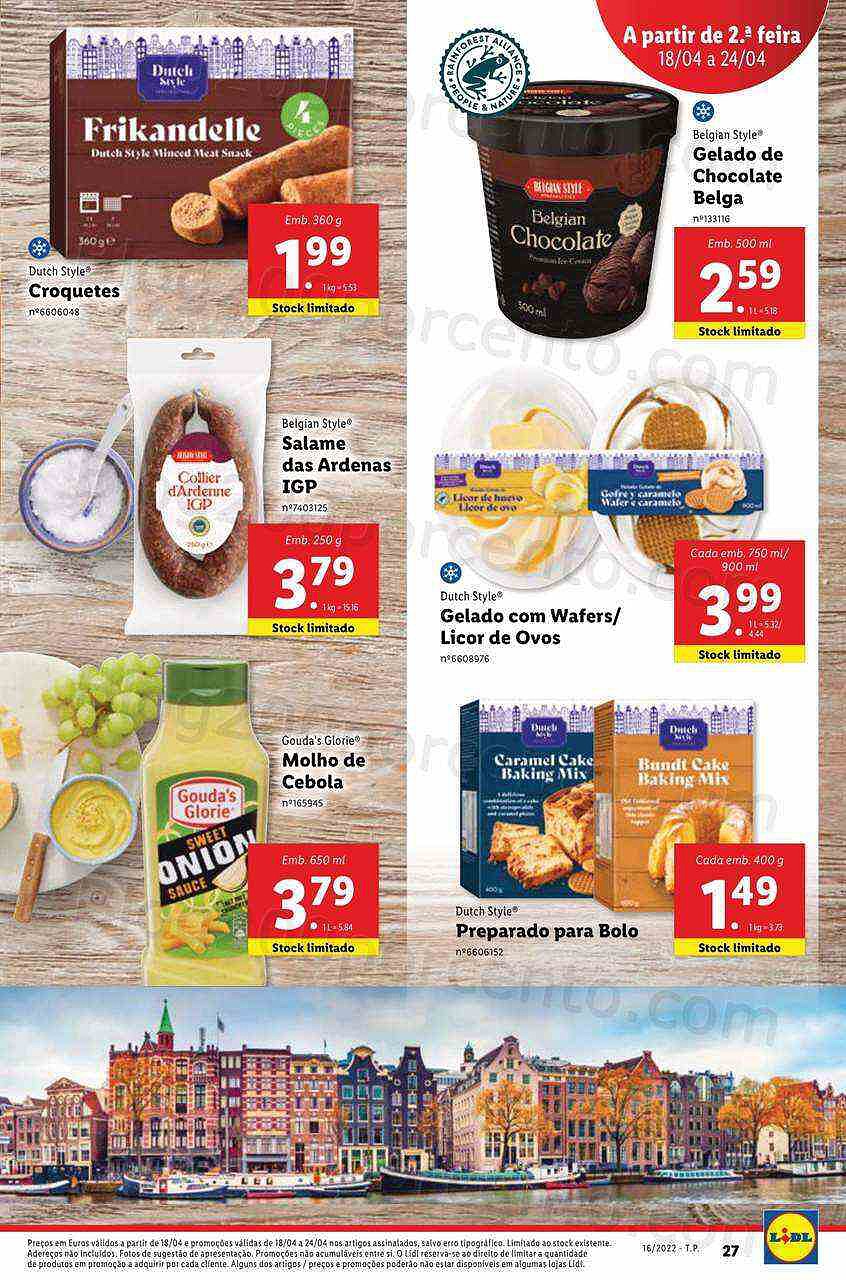 Antevisão Folheto LIDL Edição Digital Promoções de 18 a 24 abril