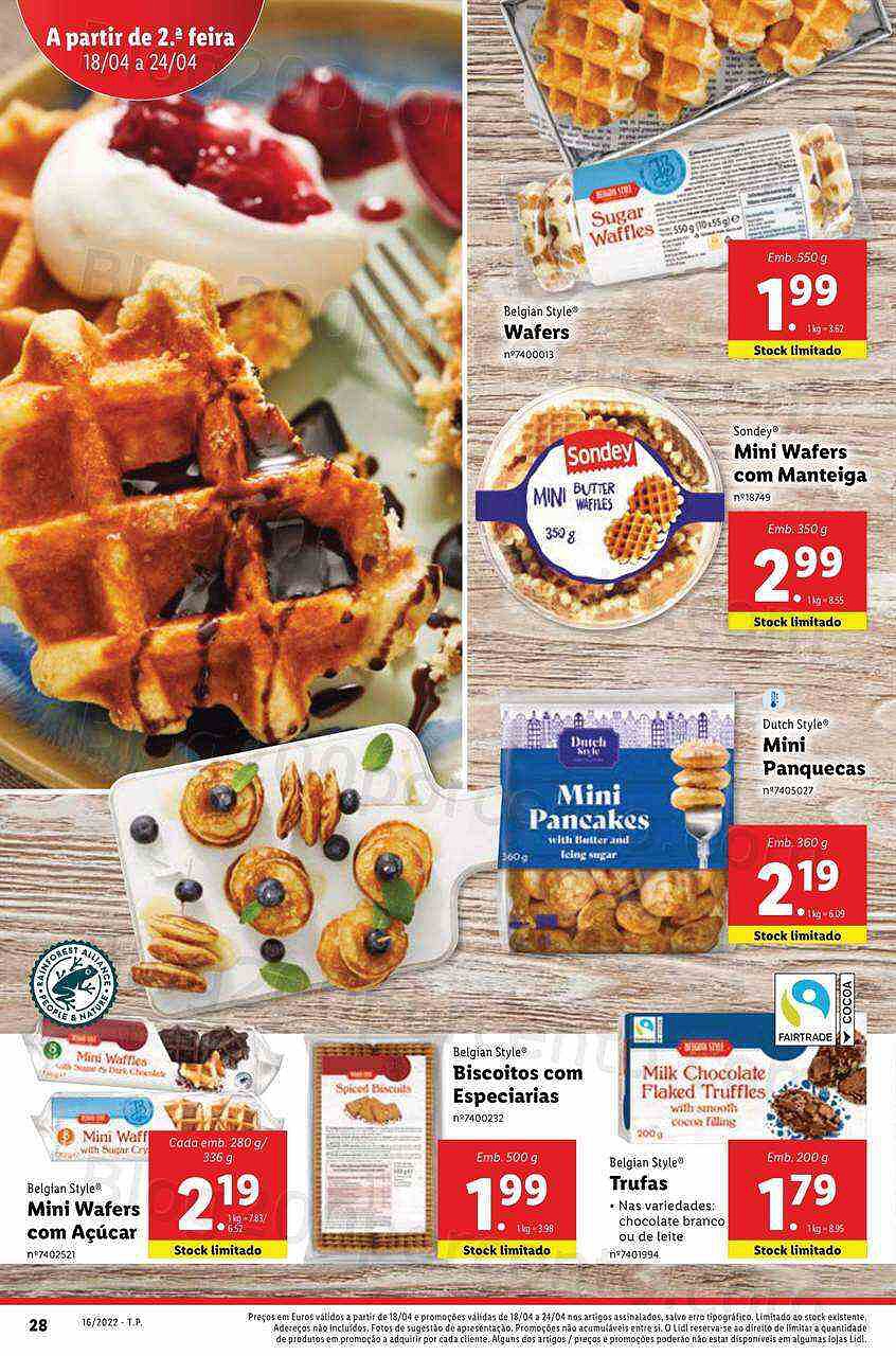 Antevisão Folheto LIDL Edição Digital Promoções de 18 a 24 abril