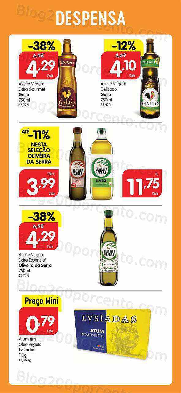 Antevisão Folheto MINIPREÇO Extra Promoções de 21 a 27 abril